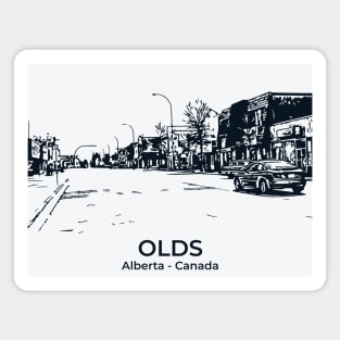Olds - Alberta Magnet